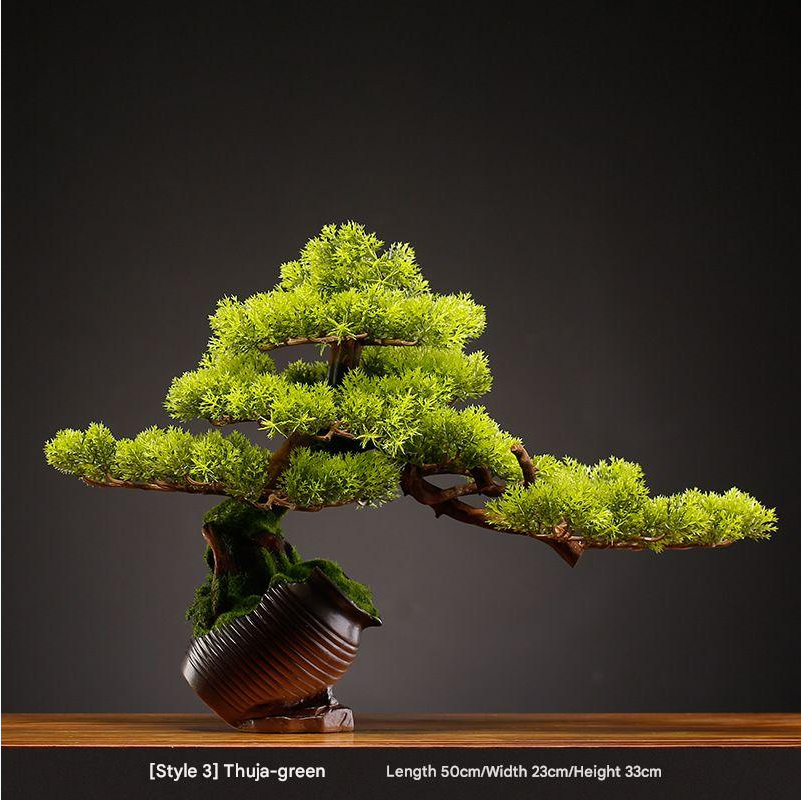 Artificial Welcome Pine Bonsai Tree