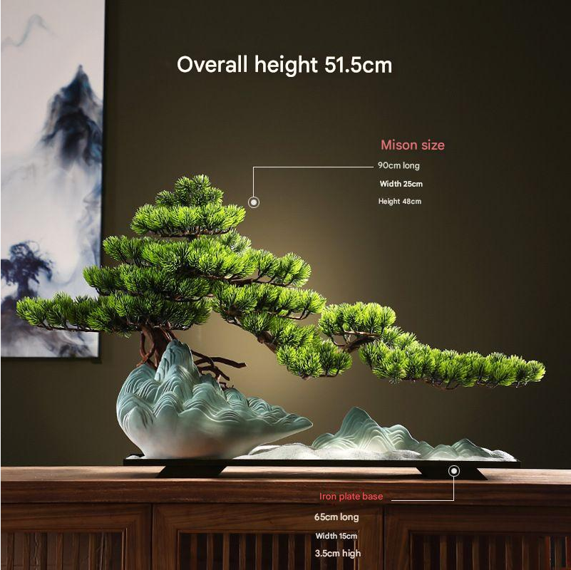Artificial Pine Bonsai Tree for Home Decor