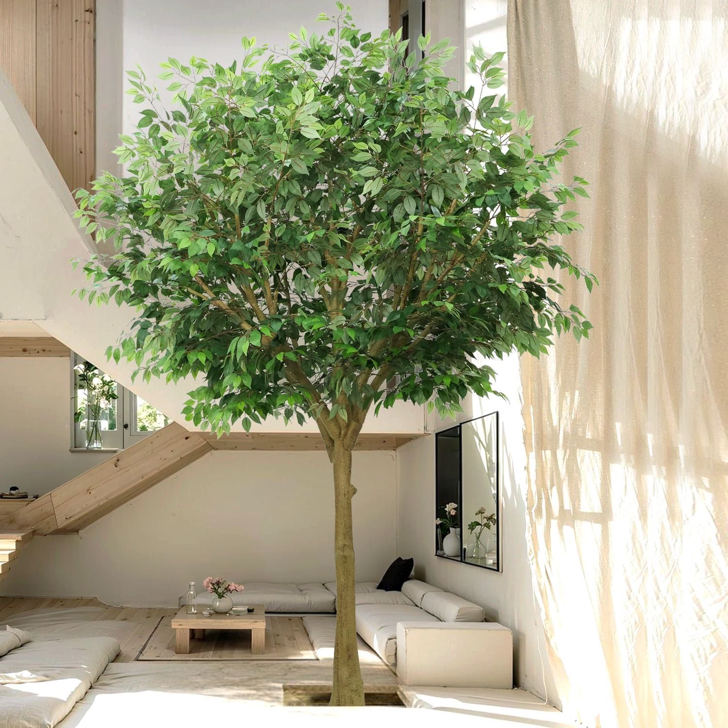 Artificial Olive Tree 9FT Large Floor Faux Plant