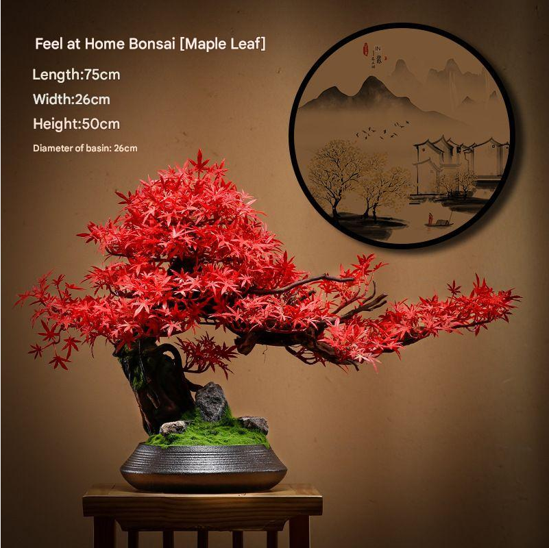Artificial Bonsai Pine Tree for Living Room