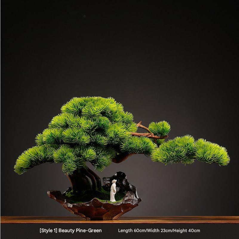 Artificial Welcome Pine Bonsai Tree