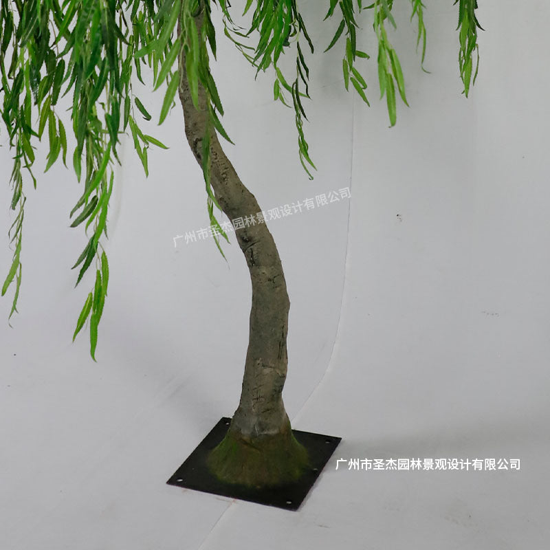 Artificial Weeping Willow Tree Showroom Decor 7 FT