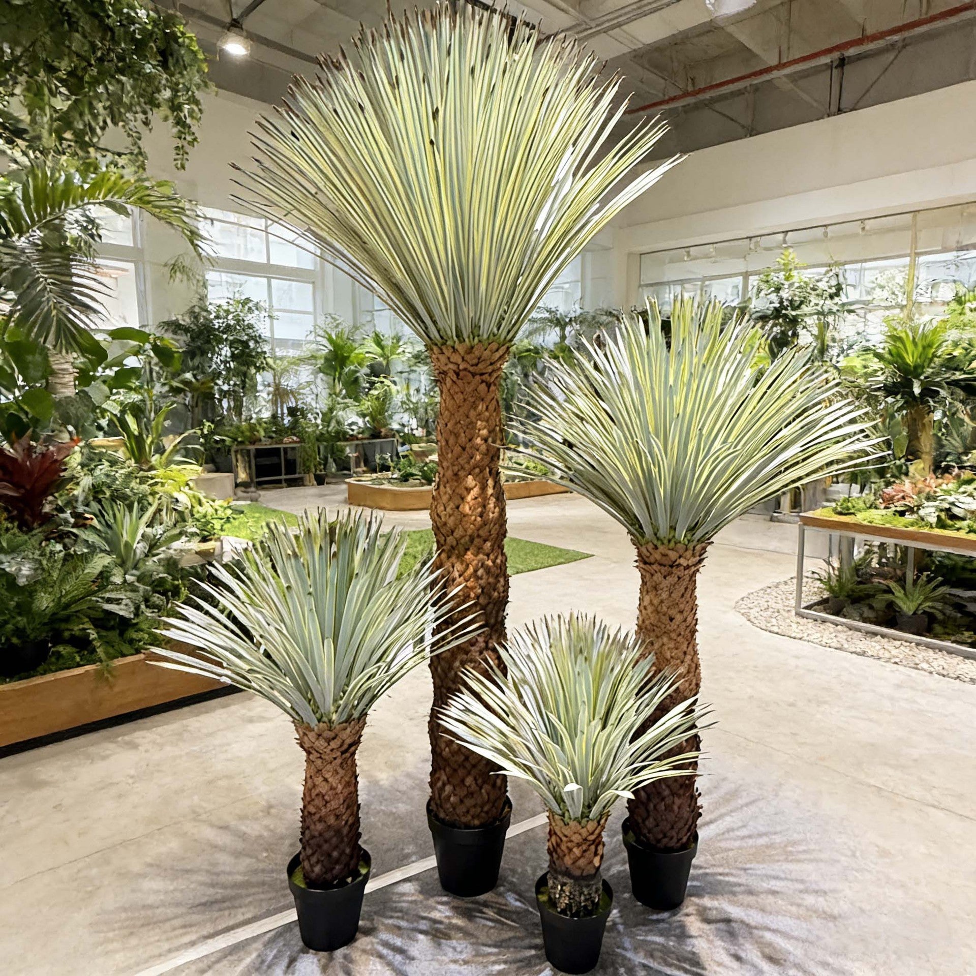 Large Artificial Pineapple Head Plant 8.5 FT Floor Decor
