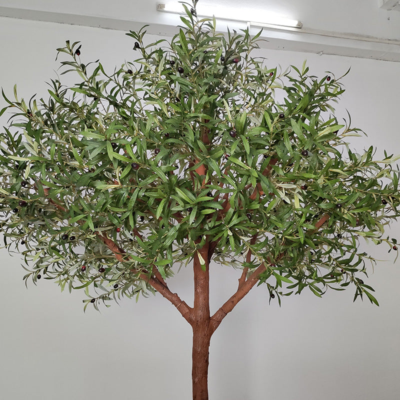 Artificial Large Potted Olive Tree for Parks and Gardens