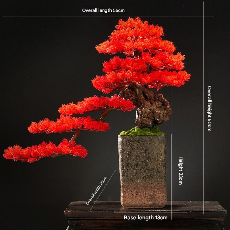 Artificial Pine Bonsai for Home Decor