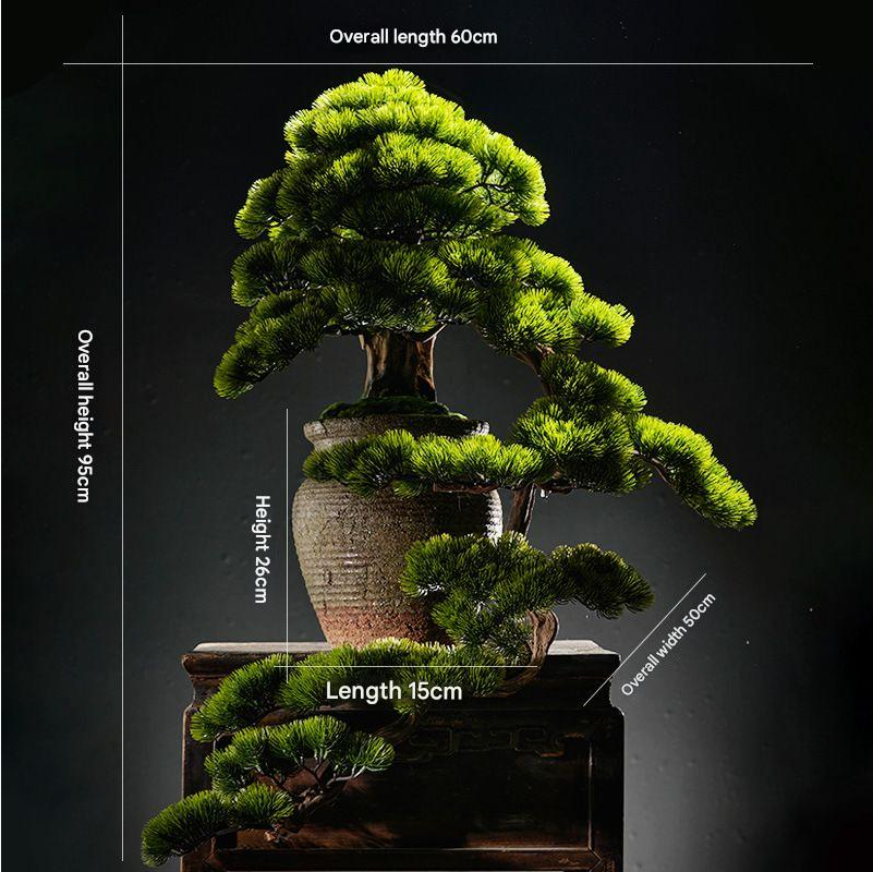 Artificial Pine Bonsai for Home Decor