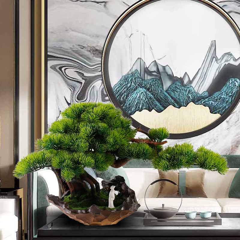 Artificial Welcome Pine Bonsai Tree