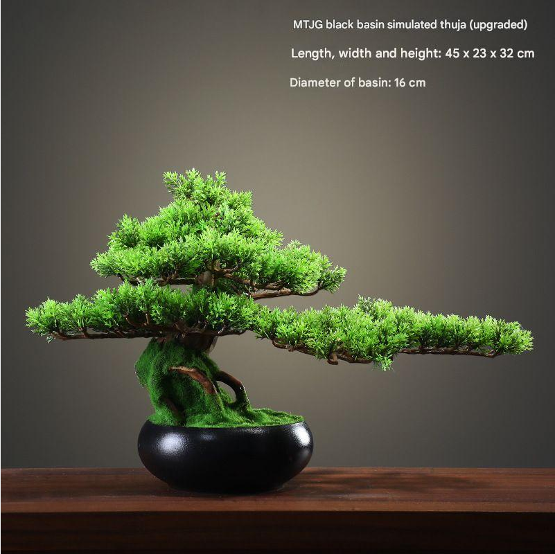 Artificial Lucky Welcome Pine Tree for Entrance Decor