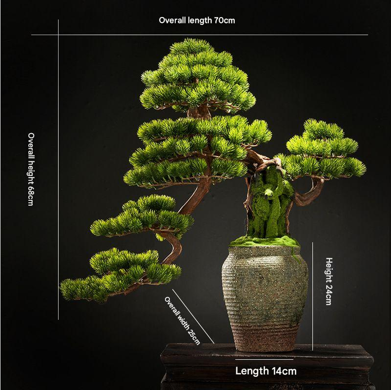 Artificial Pine Bonsai for Home Decor