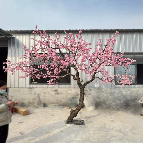 Tall Faux Cherry Blossom Tree for Hotels and Retail Interiors