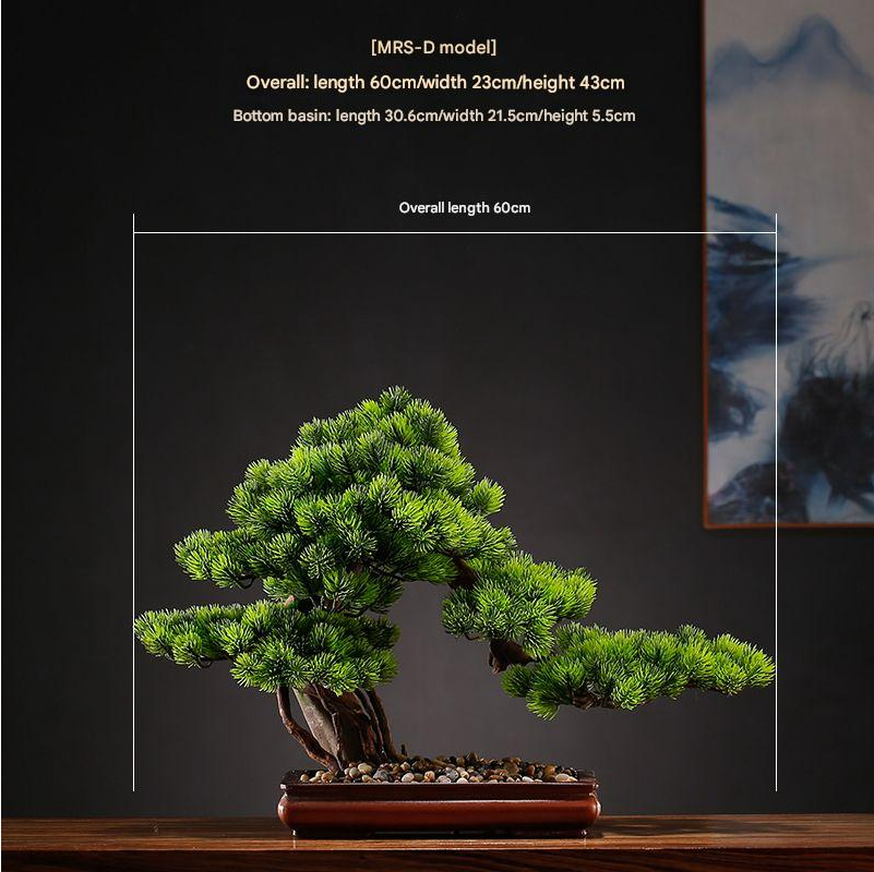 Artificial Bonsai Tree Indoor Decoration