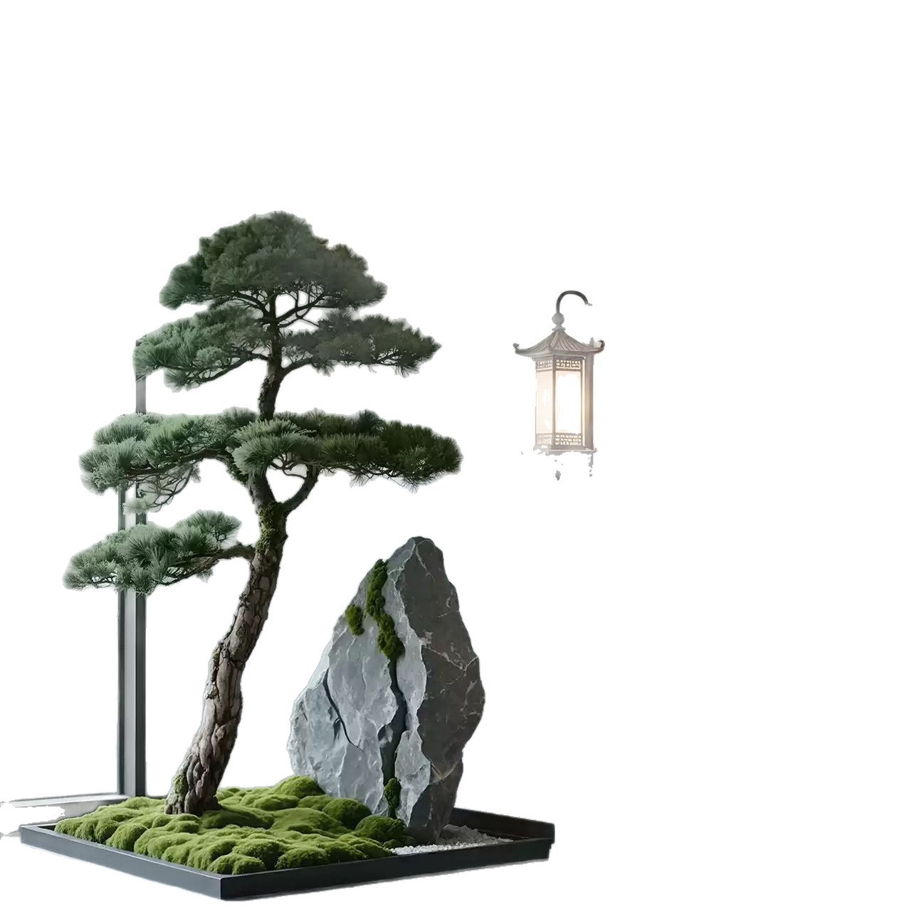 Artificial Pine Conifer Cedar Style Tree Welcome Decor