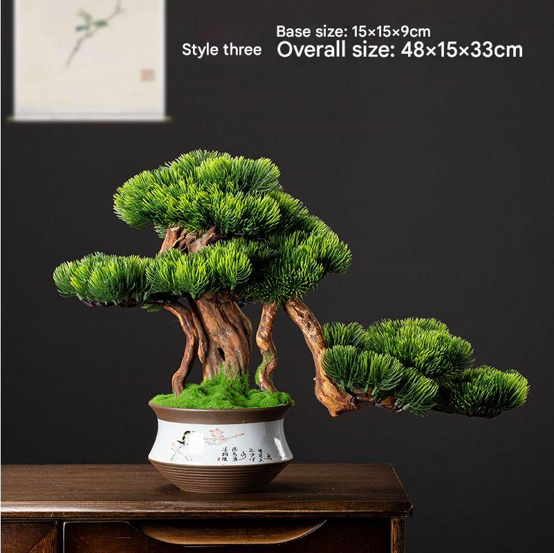 Artificial Decorative Welcome Pine Tree