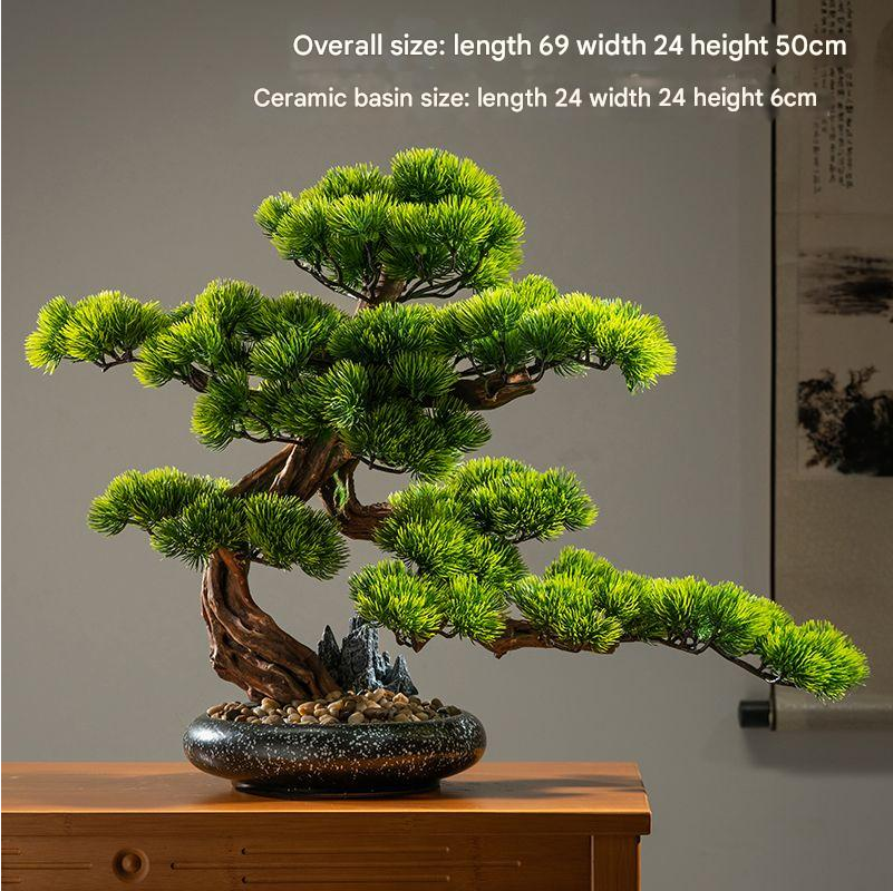 Artificial Cliff Cypress Natural Wood Trunk Entrance Accent