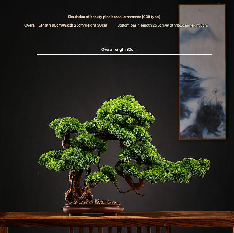Artificial Pine Bonsai Tree Decoration