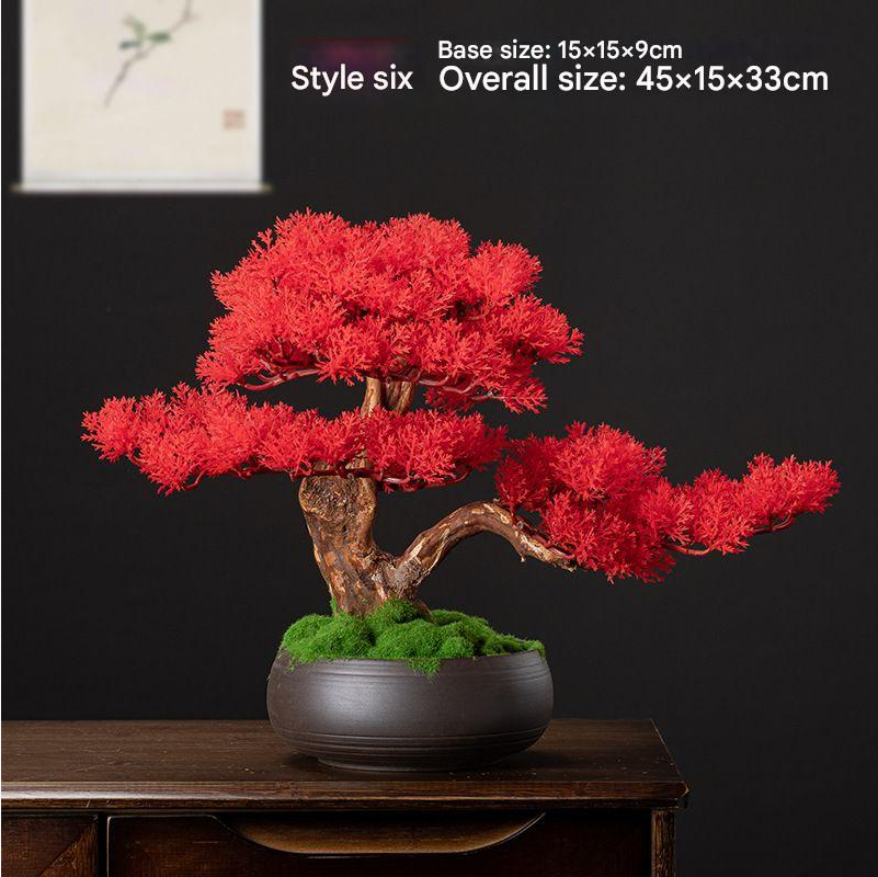 Artificial Pine Bonsai Plant for Home Decor
