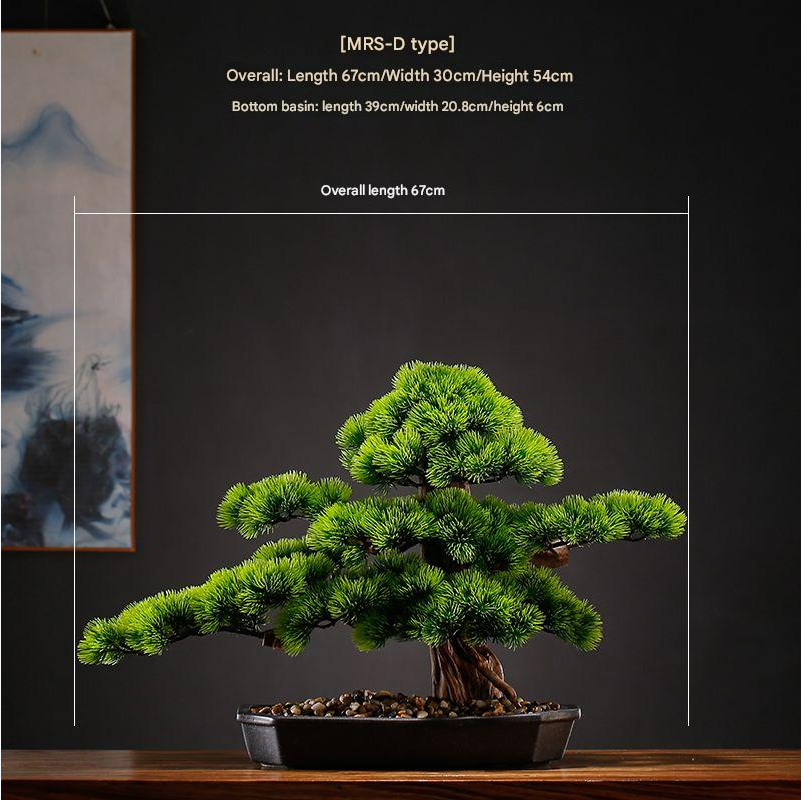 Artificial Bonsai Tree Indoor Decoration