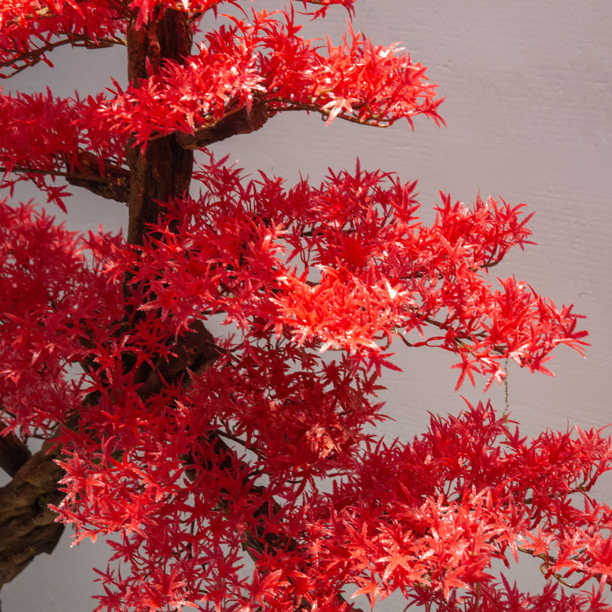 Artificial Red Maple Tree for Indoor Landscape Displays