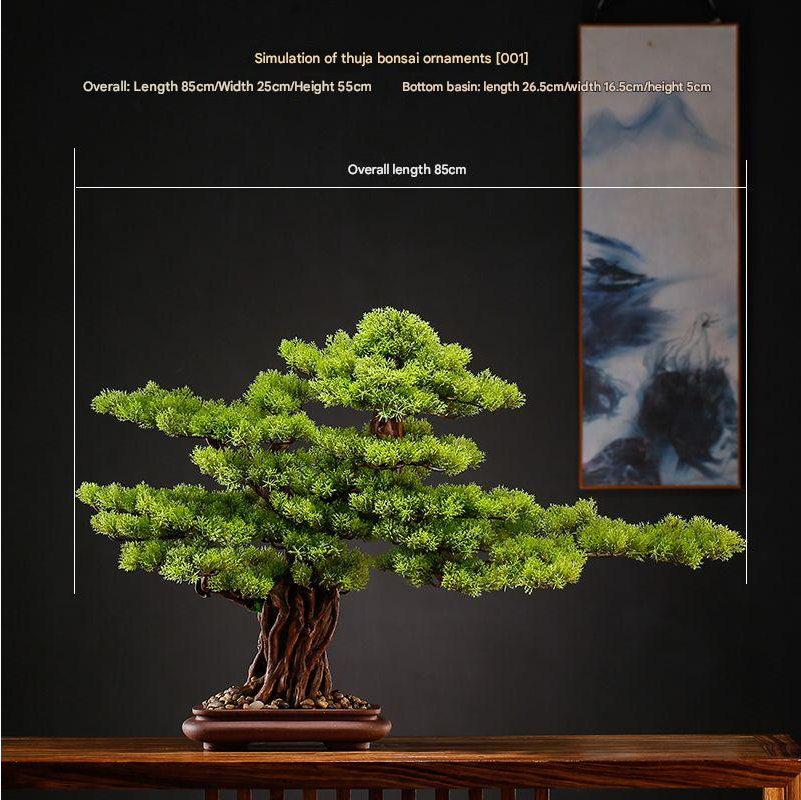 Artificial Pine Bonsai Tree Decoration