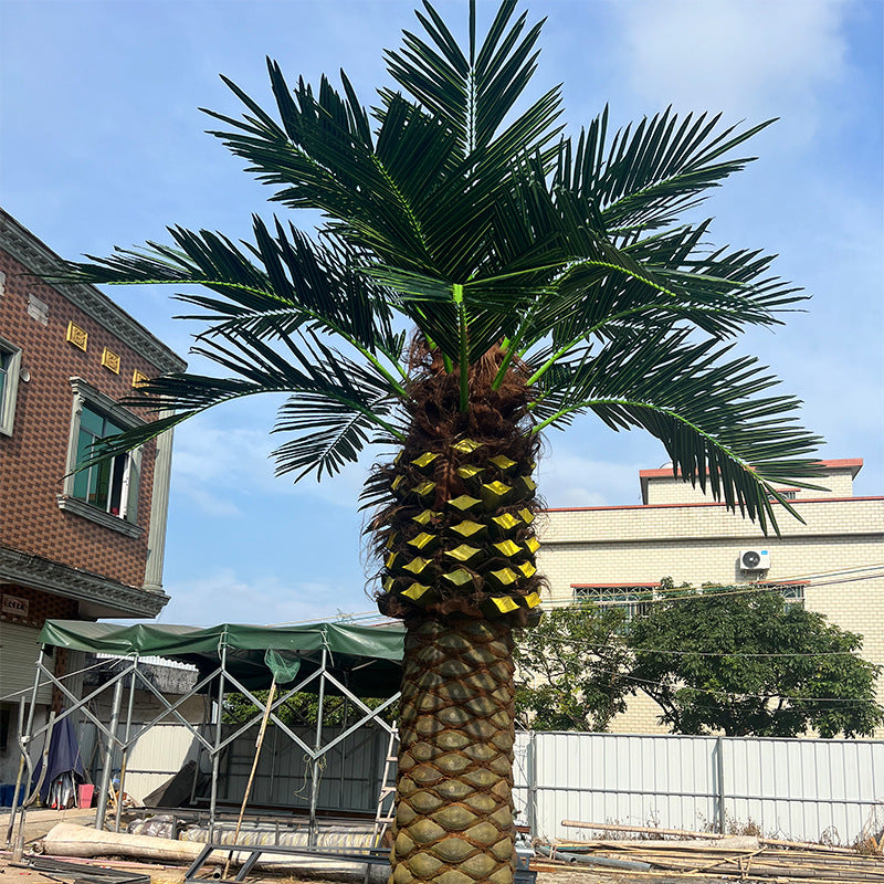 Artificial Date Palm Tree Faux Tropical Decor 10FT