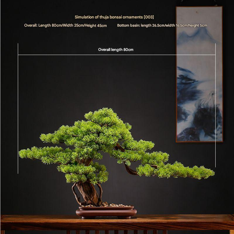 Artificial Pine Bonsai Tree Decoration