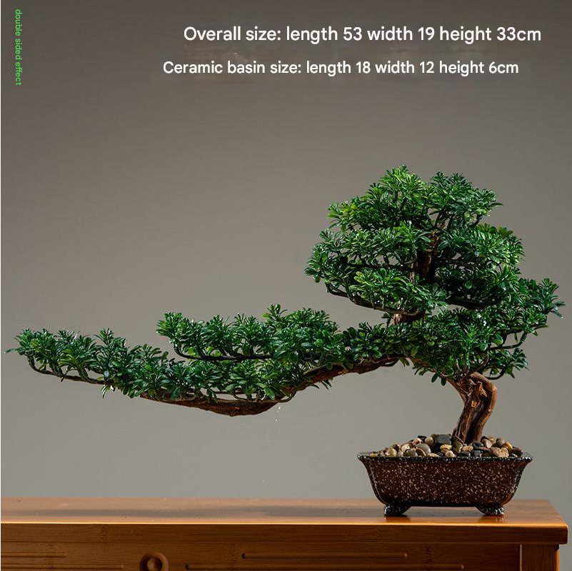 Artificial Cliff Cypress Natural Wood Trunk Entrance Accent