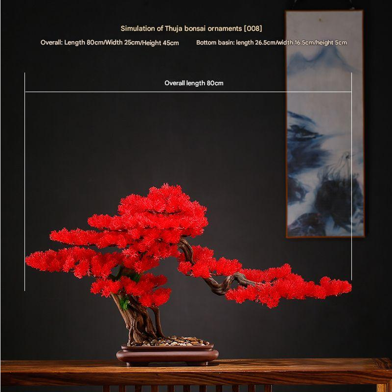 Artificial Pine Bonsai Tree Decoration