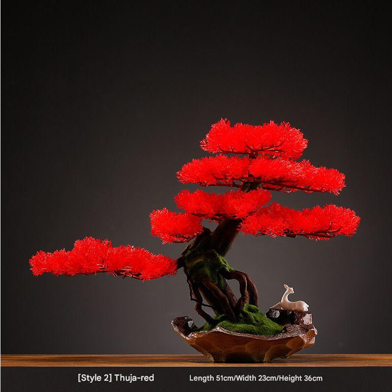 Artificial Welcome Pine Bonsai Tree