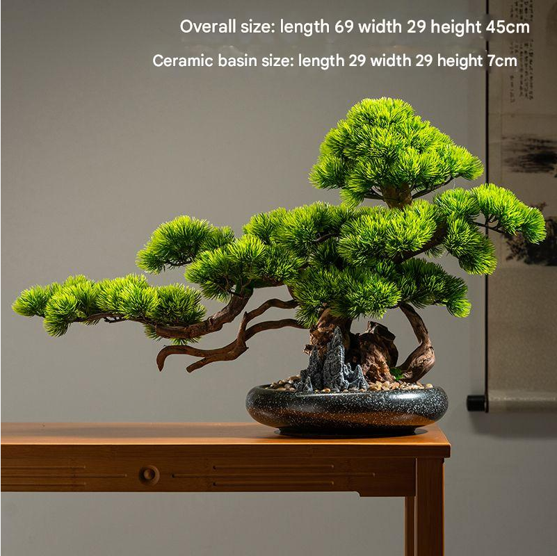 Artificial Cliff Cypress Natural Wood Trunk Entrance Accent