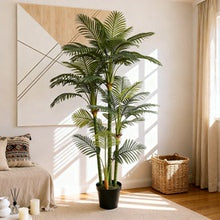 Artificial Areca Palm Floor Potted Indoor Plant