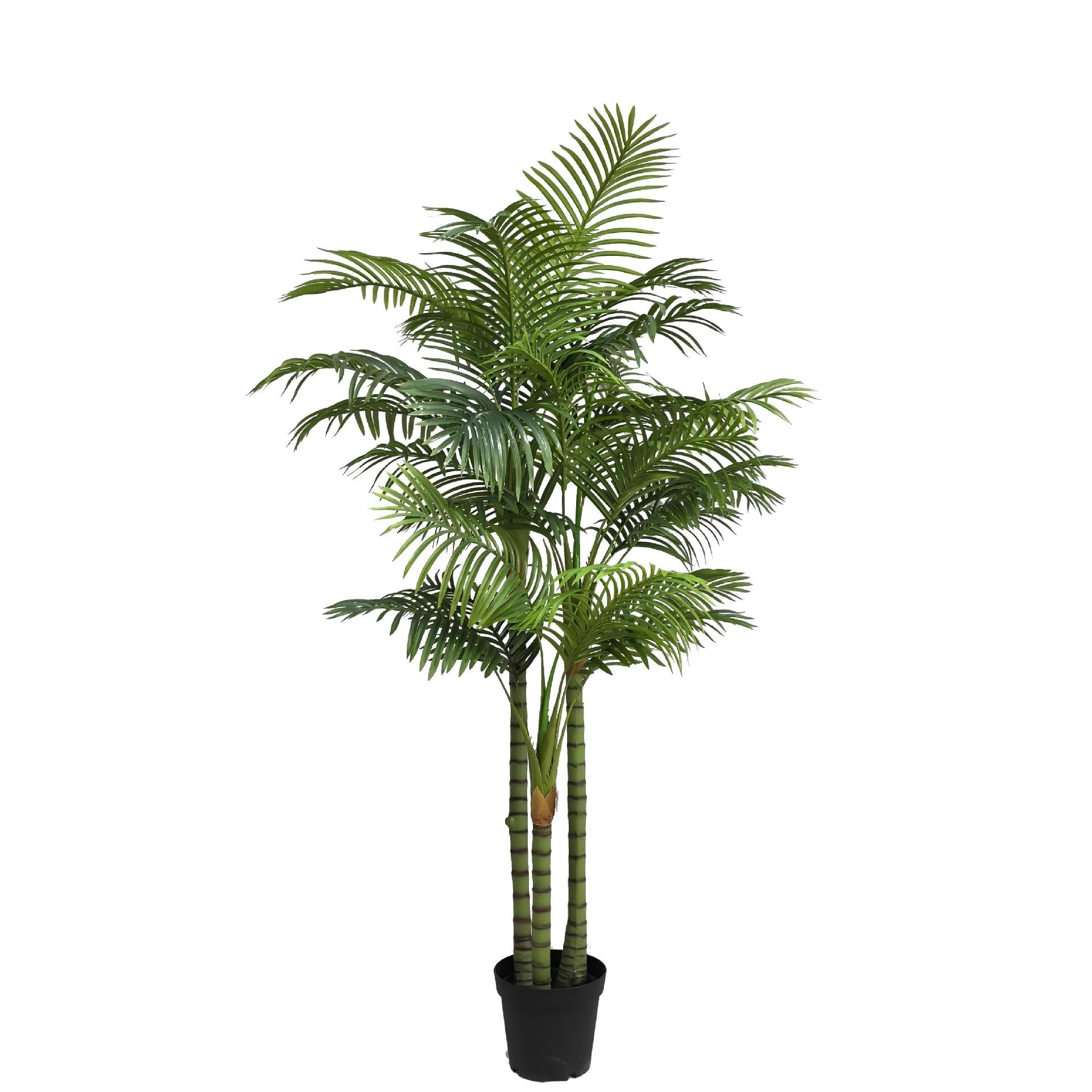 Artificial Areca Palm Floor Potted Indoor Plant