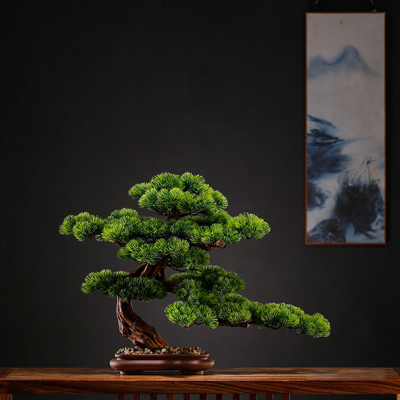 Artificial Pine Bonsai Tree Decoration