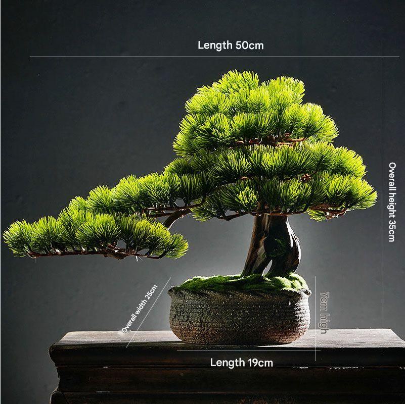 Artificial Pine Bonsai for Home Decor
