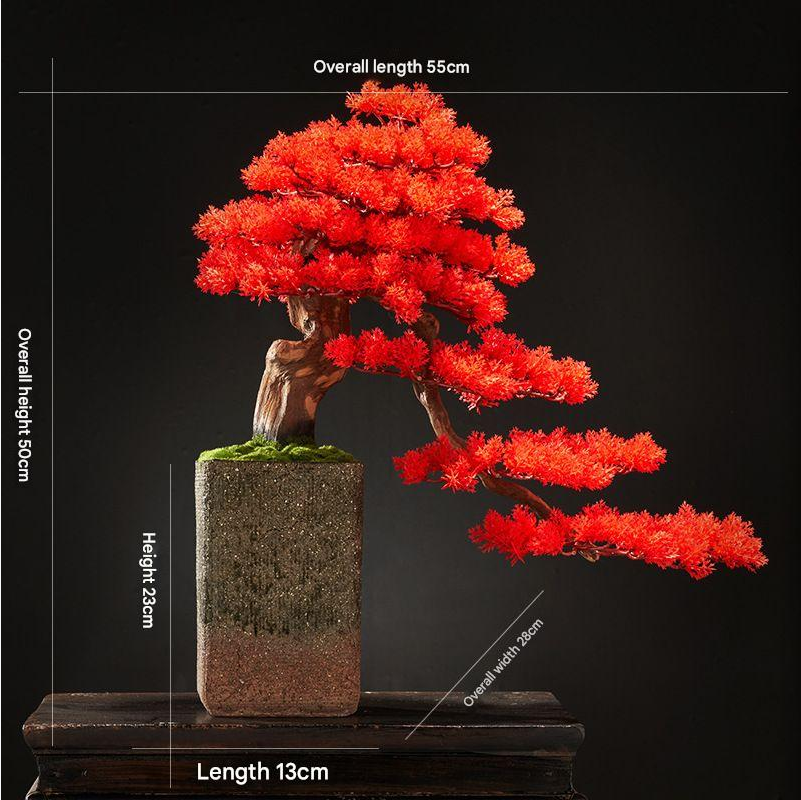 Artificial Pine Bonsai for Home Decor