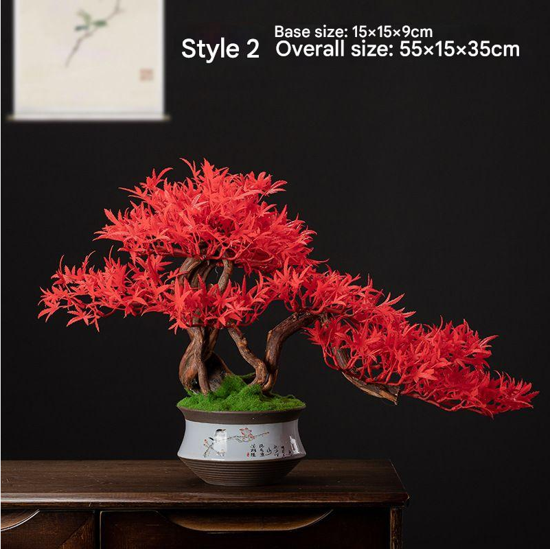 Artificial Pine Bonsai Plant for Home Decor
