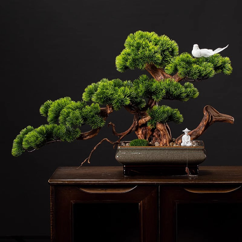 Artificial Decorative Welcome Pine Tree
