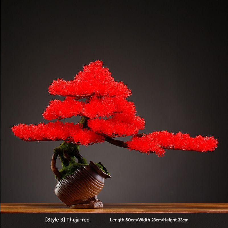 Artificial Welcome Pine Bonsai Tree