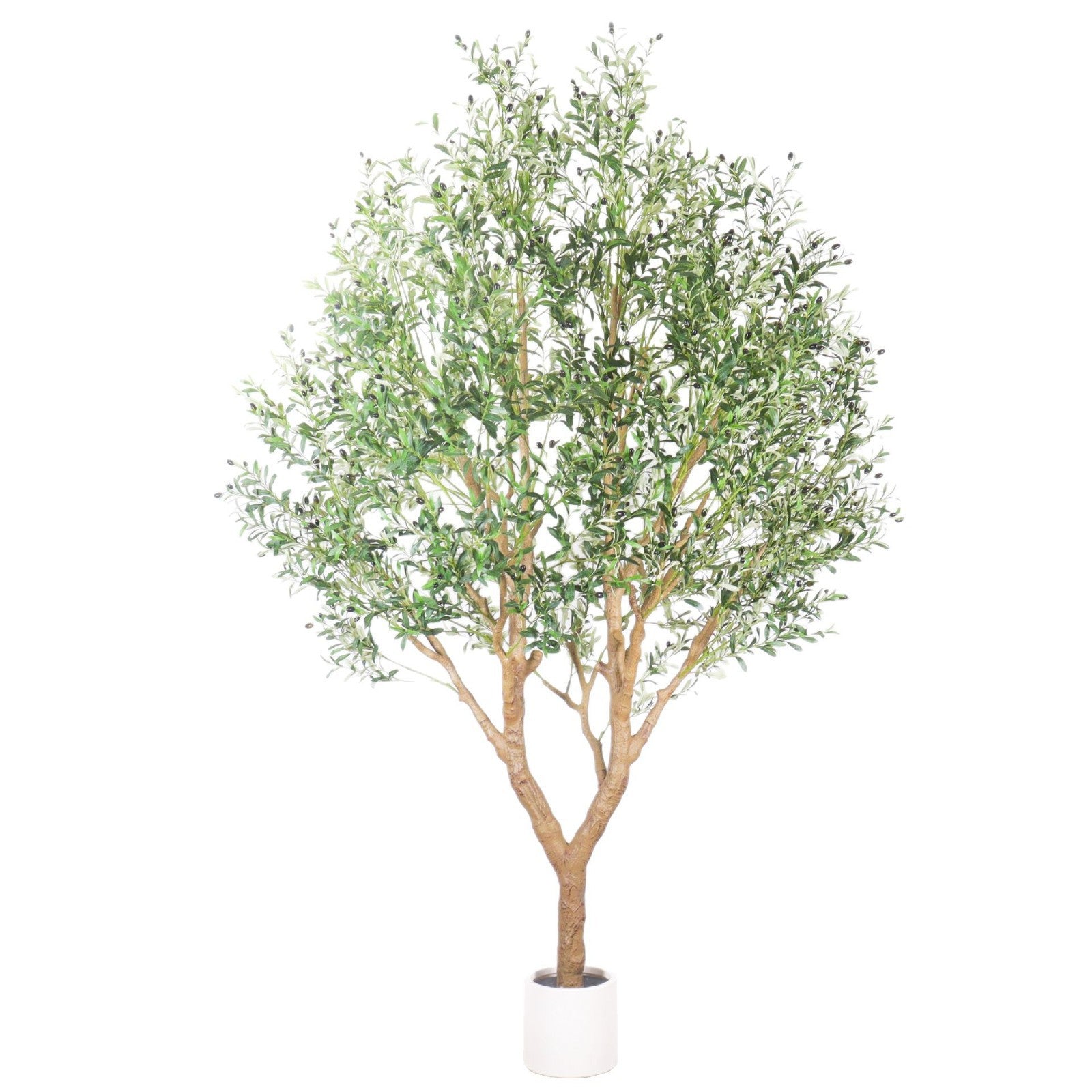 10FT Large Artificial Olive Tree Floor Planter Decor