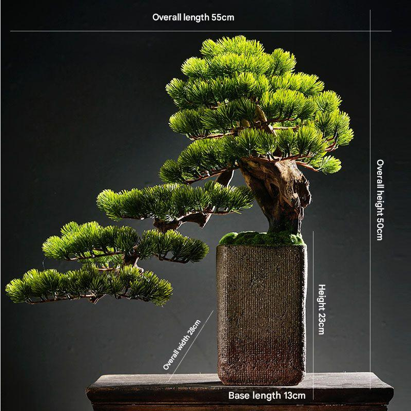 Artificial Pine Bonsai for Home Decor