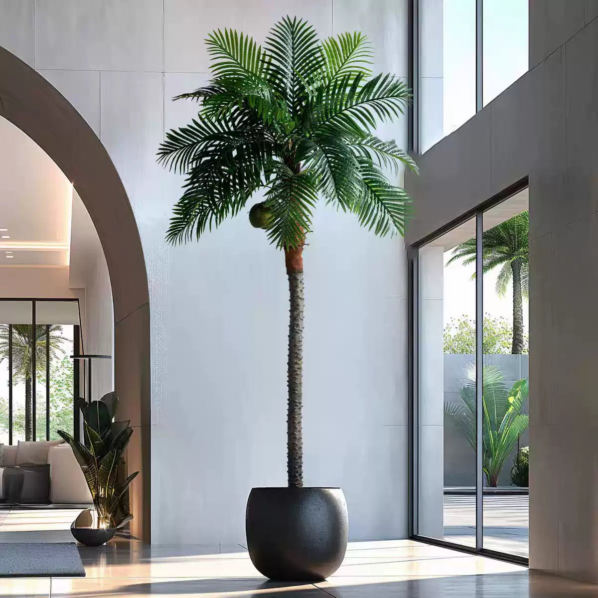 Artificial Palm Tree for Commercial Interior Styling