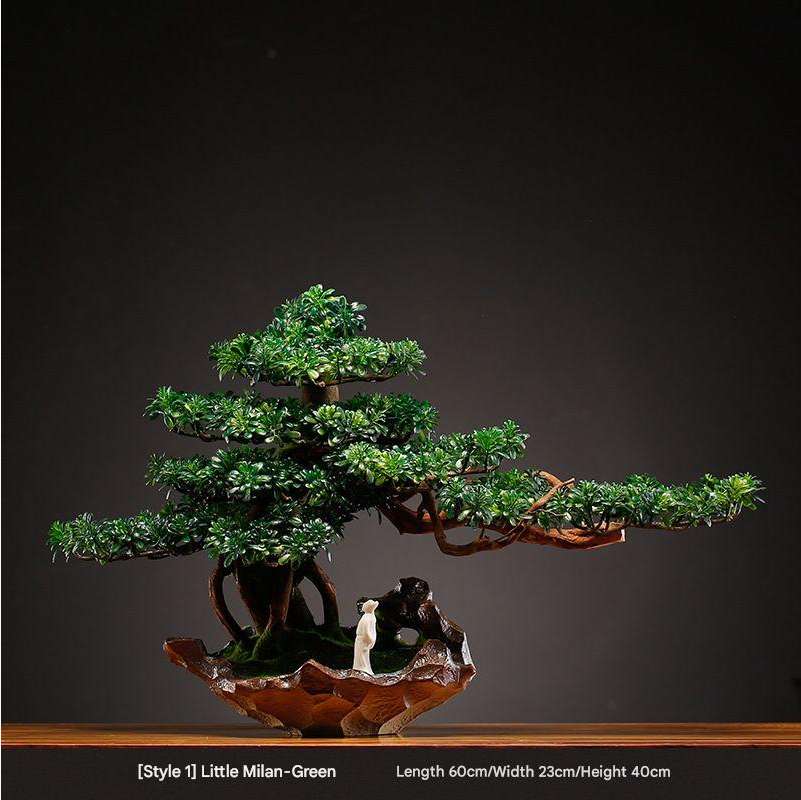 Artificial Welcome Pine Bonsai Tree