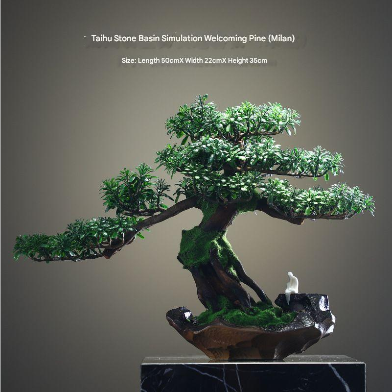 Artificial Lucky Welcome Pine Tree for Entrance Decor