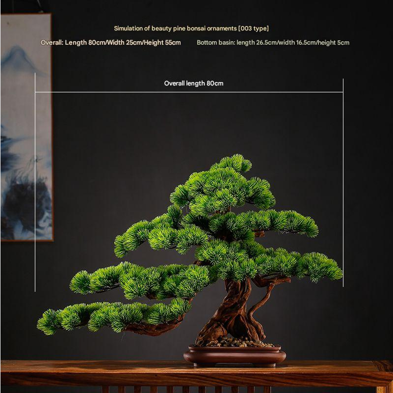 Artificial Pine Bonsai Tree Decoration