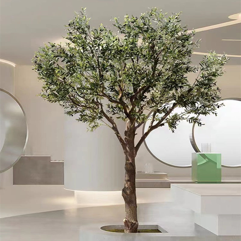 Artificial Olive Tree Nordic Style Faux Floor Standing Decor