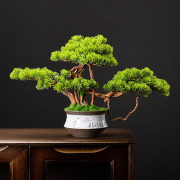 Artificial Pine Bonsai Plant for Home Decor