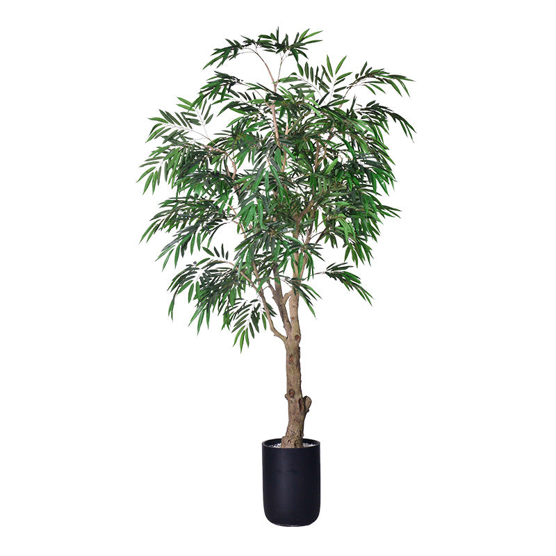 Artificial Willow Leaf Ficus Tree Floor Decor 9 FT