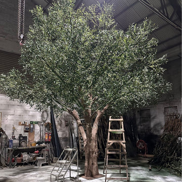 Faux Olive Tree Nordic Style Fiberglass 16.5 FT