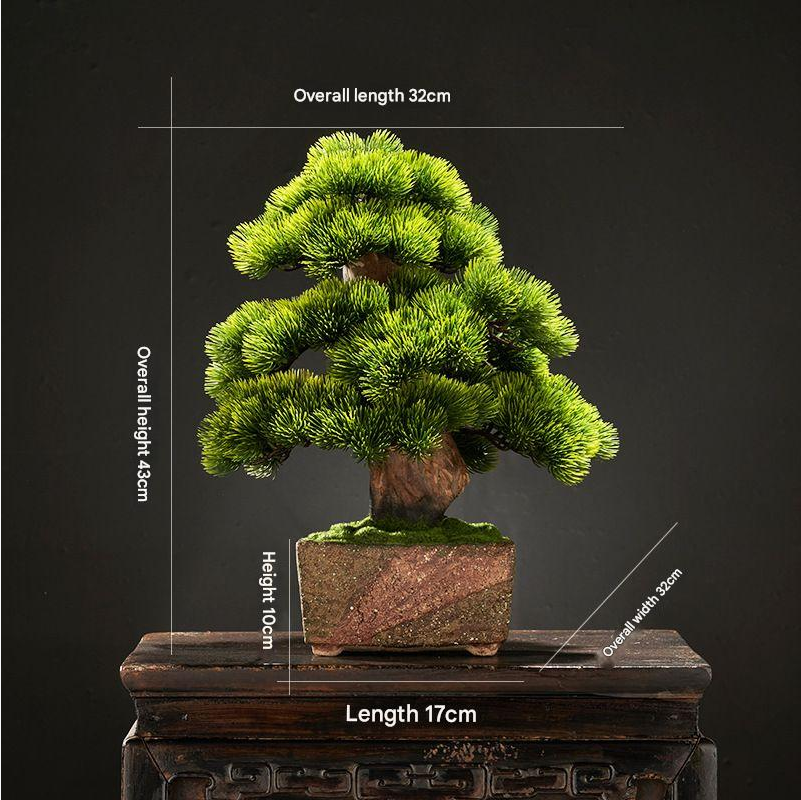 Artificial Pine Bonsai for Home Decor