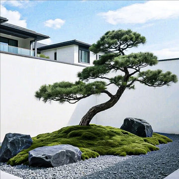 Japanese Artificial Pine Faux Tree Outdoor Yard Decor