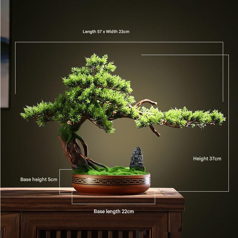 Artificial Bonsai Tree Ornament for Interior Design